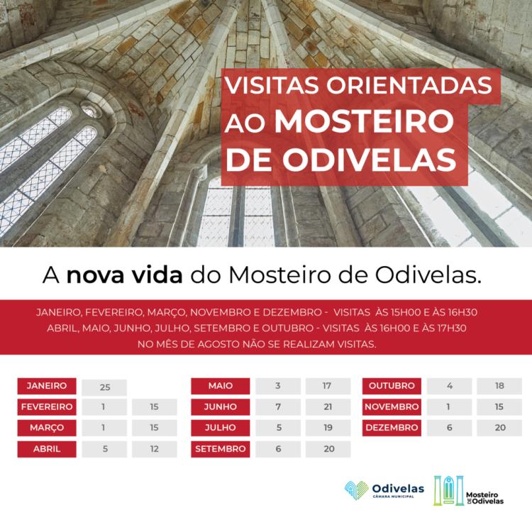 VISITAS AO MOSTEIRO DE S. DINIS E S. BERNARDO DE ODIVELAS