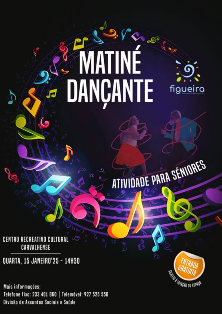 Programa Municipal Figueira Sénior | Matinés Dançantes