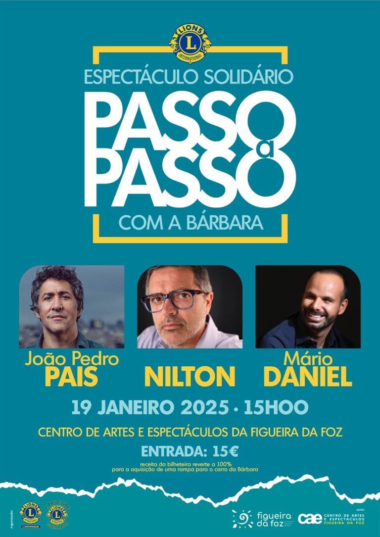 Passo a Passo com a Bárbara - espetáculo solidário