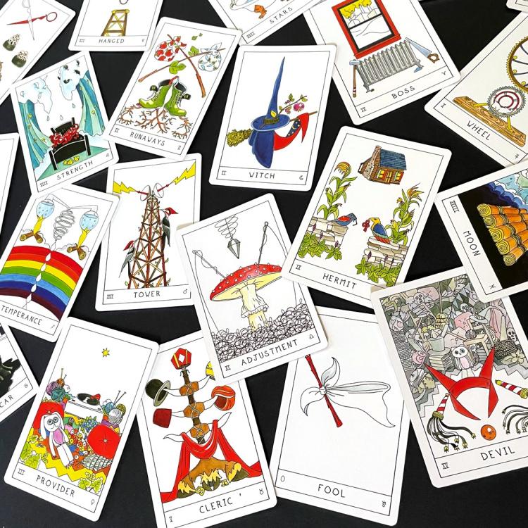 ARTIST TALK /// Bobby Abate | «Outsider Tarot»