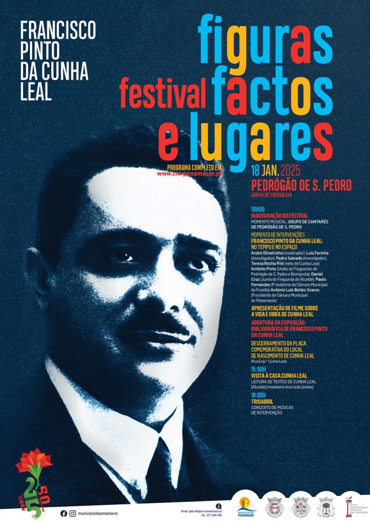 Festival Figuras Factos e Lugares - Francisco Pinto da Cunha Leal