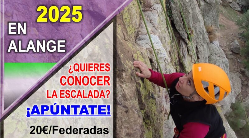 PRIMERA ACTIVIDAD FOMENTO FEMENINO A LA ESCALADA 2025