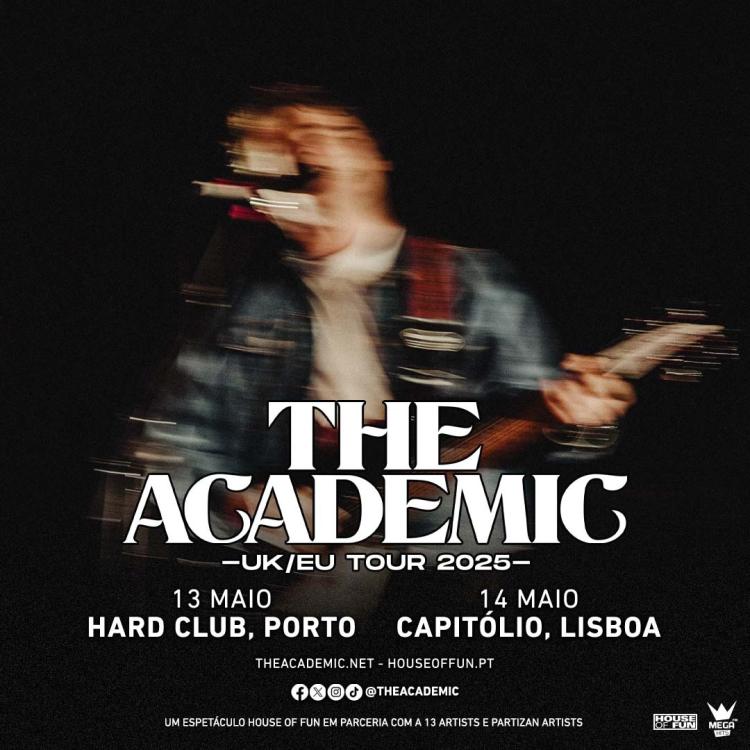 The Academic ao vivo em Portugal