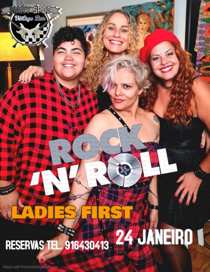 LADIES FIRST ROCK N ROLL @ MARY SPOT VINTAGE BRA - MATOSINHOS
