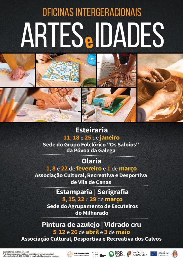Oficinas Intergeracionais - Artes e Idades