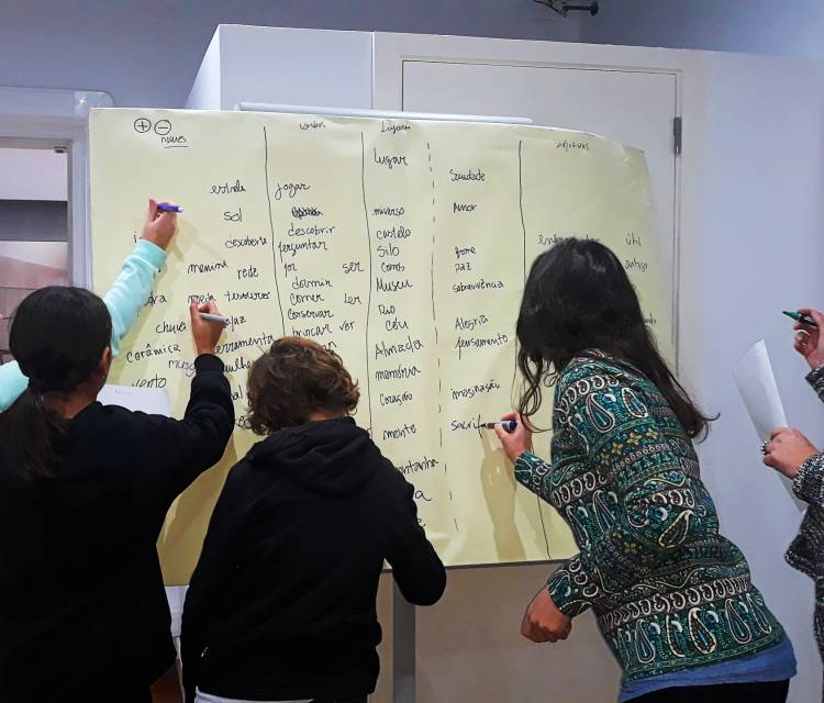 Uma máquina de poesia no Museu