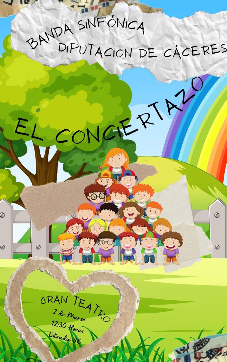 EL CONCIERTAZO, Banda Sinfónica de la Diputación de Cáceres