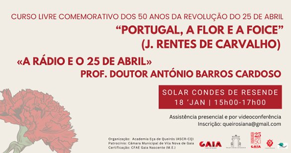 O Rádio e o 25 de Abril