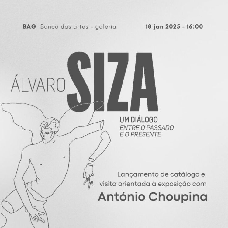 Lançamento de catálogo e visita orientada à exposição 'Álvaro Siza - Diálogo entre o Passado e o Presente'