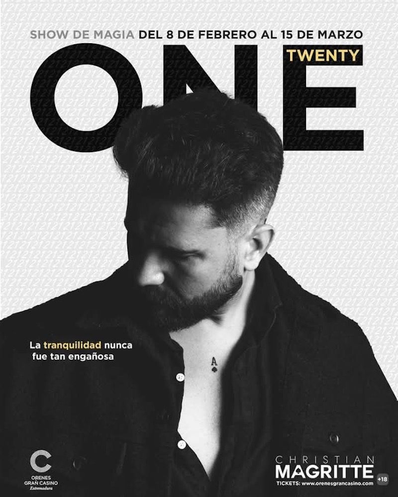 Actuación de Christian Magritte 'Las Vegas'