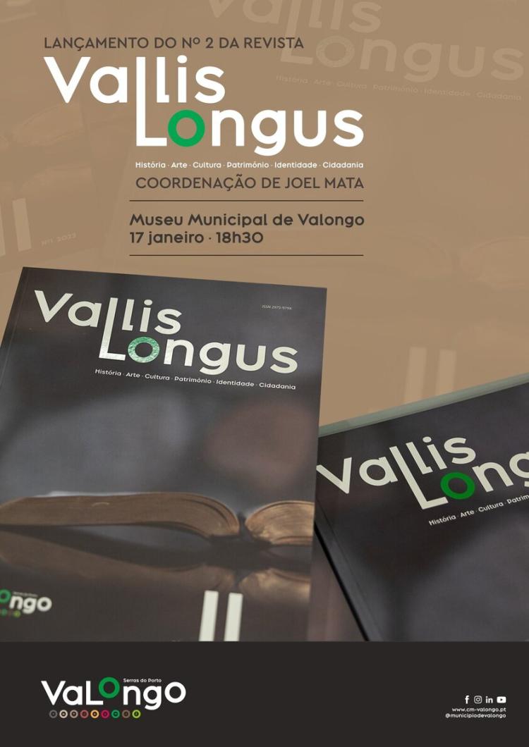 Lançamento do número dois da Revista Vallis Longus no Museu Municipal