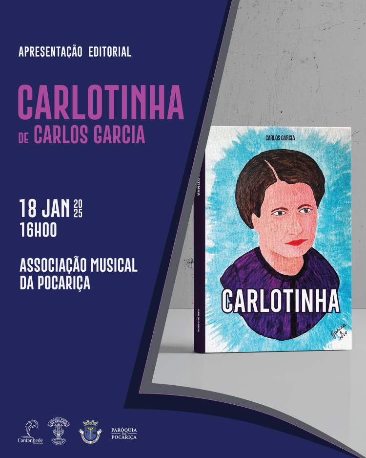 Apresentação Editorial 'Carlotinha', de Carlos Garcia