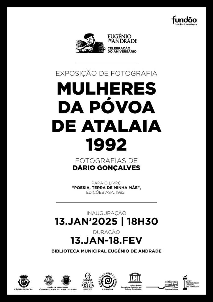 Inauguração da exposição de fotografia 'Mulheres da Póvoa de Atalaia 1992'