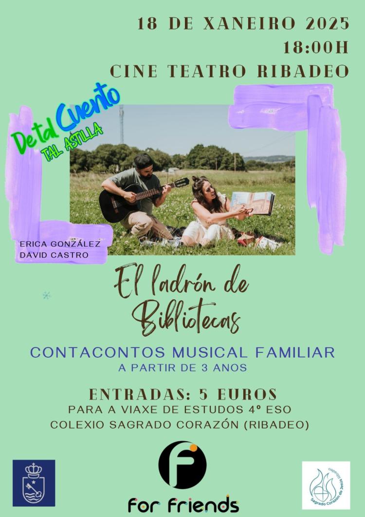 Contacontos musical 'El ladrón de Bibliotecas'