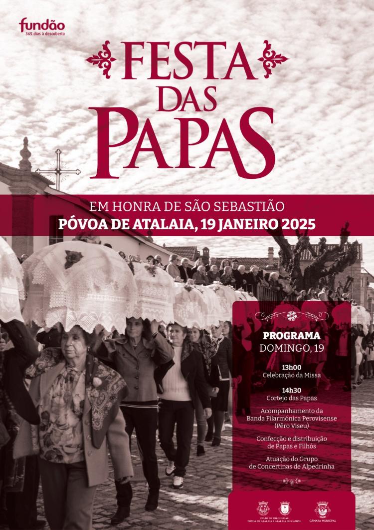 Festa das Papas em Honra de São Sebastião | Póvoa de Atalaia