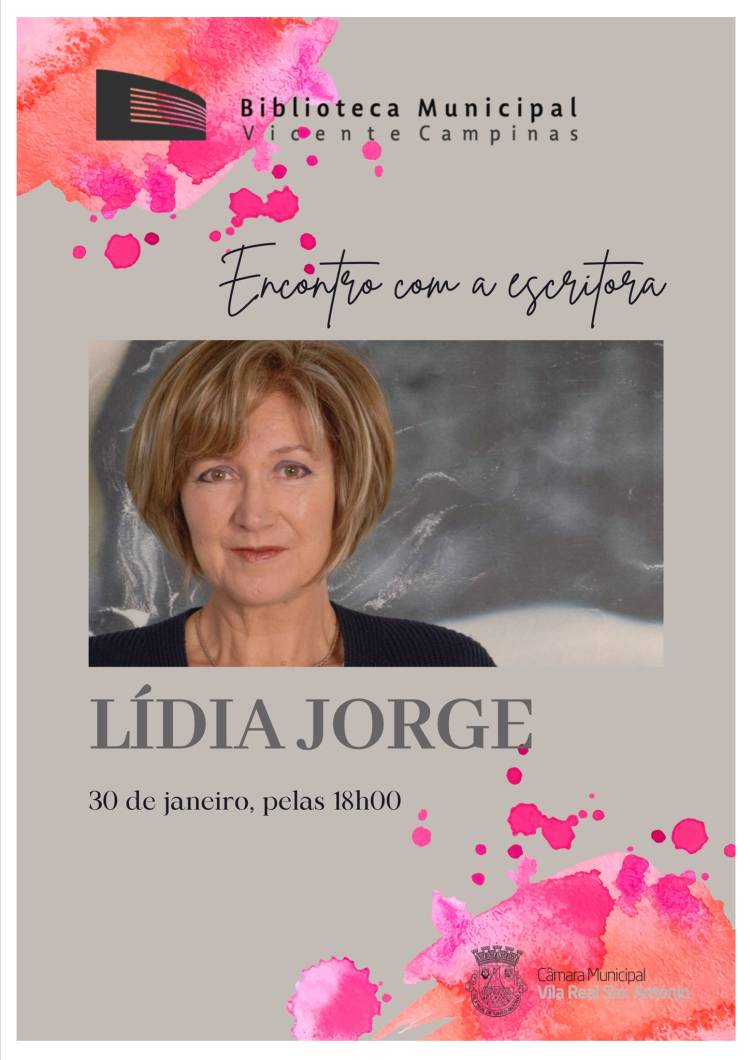 Encontro com a escritora Lídia Jorge