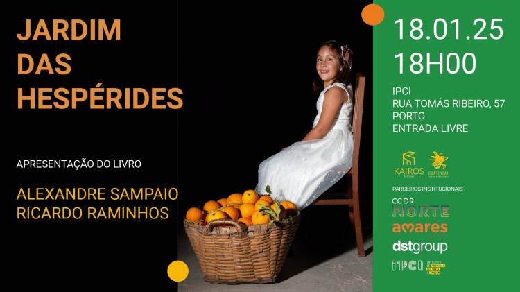 Apresentação do livro «Jardim das Hespérides»