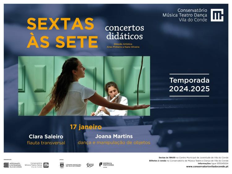 Clara Saleiro - flauta transversal | Joana Martins - dança e manipulação de objetos