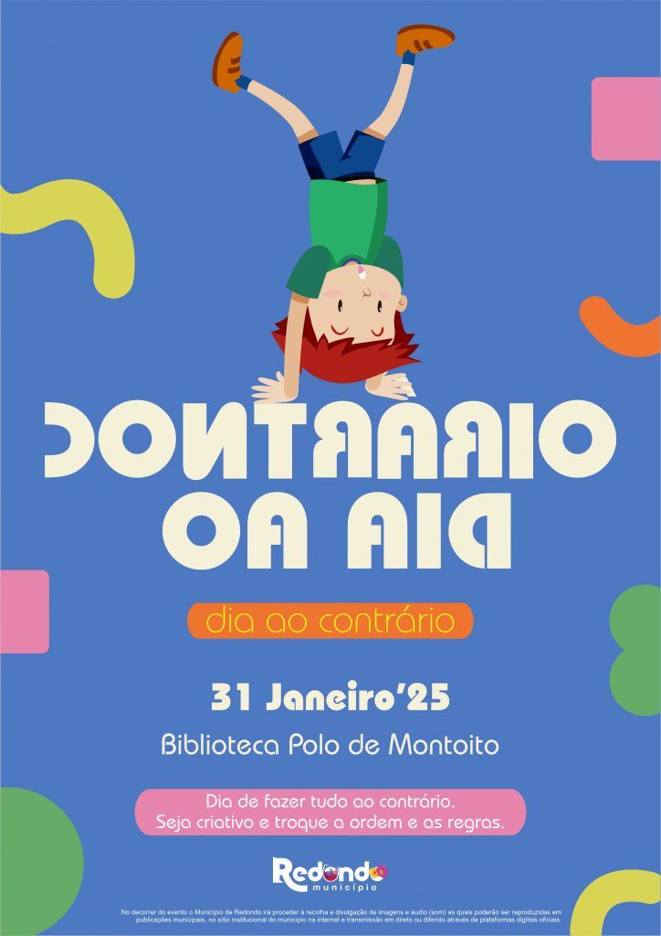 Dia ao Contrário | 31 de janeiro | Biblioteca Polo de Montoito