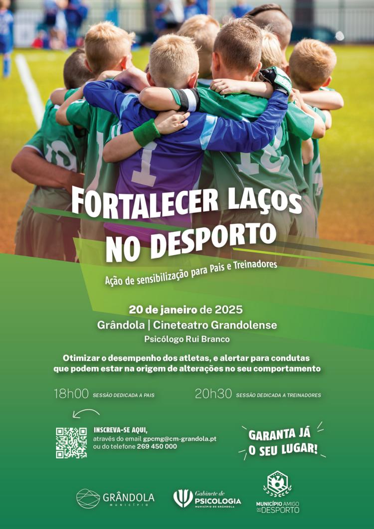 PSICOLOGIA / DESPORTO - Fortalecer Laços no Desporto » Ação de sensibilização para pais e treinadores