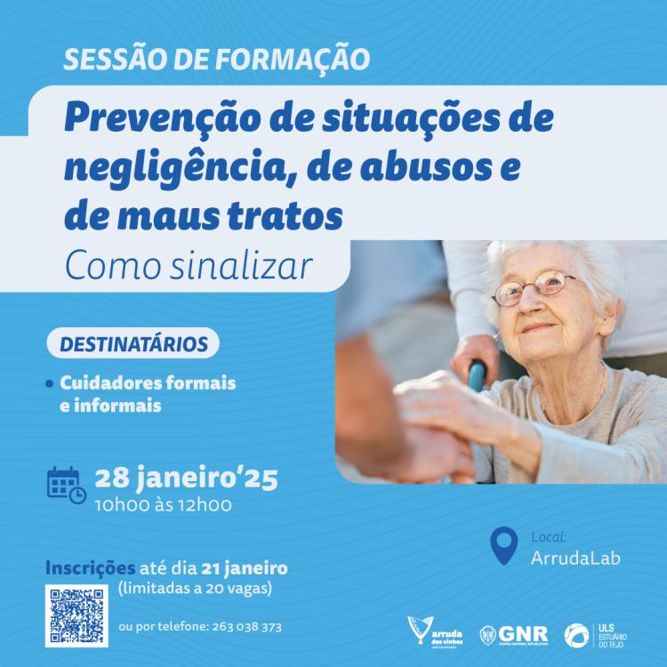 Sessão de formação - Prevenção de situações de negligência, de abusos e de maus tratos - Como sinalizar