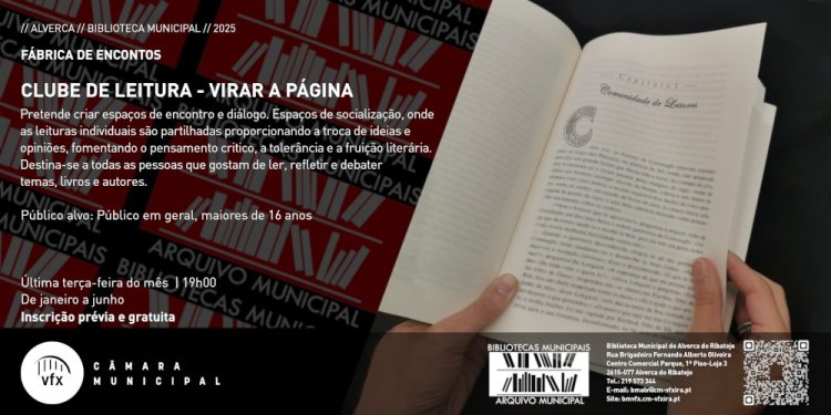 CLUBE DE LEITURA - VIRAR A PÁGINA 