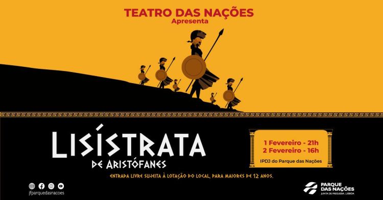 Teatro das Nações apresenta Lisístrata