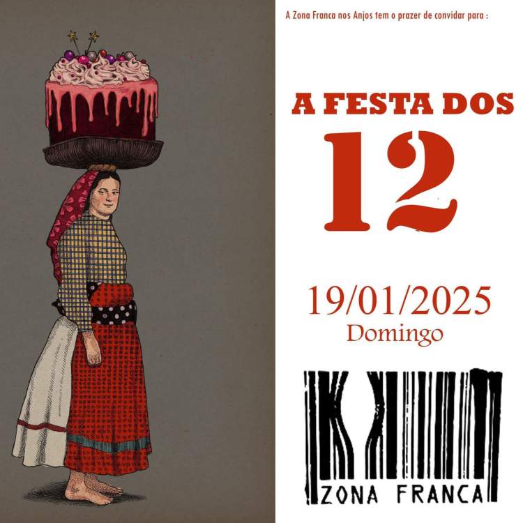 A Festa dos 12! Aniversário Zona Franca nos Anjos