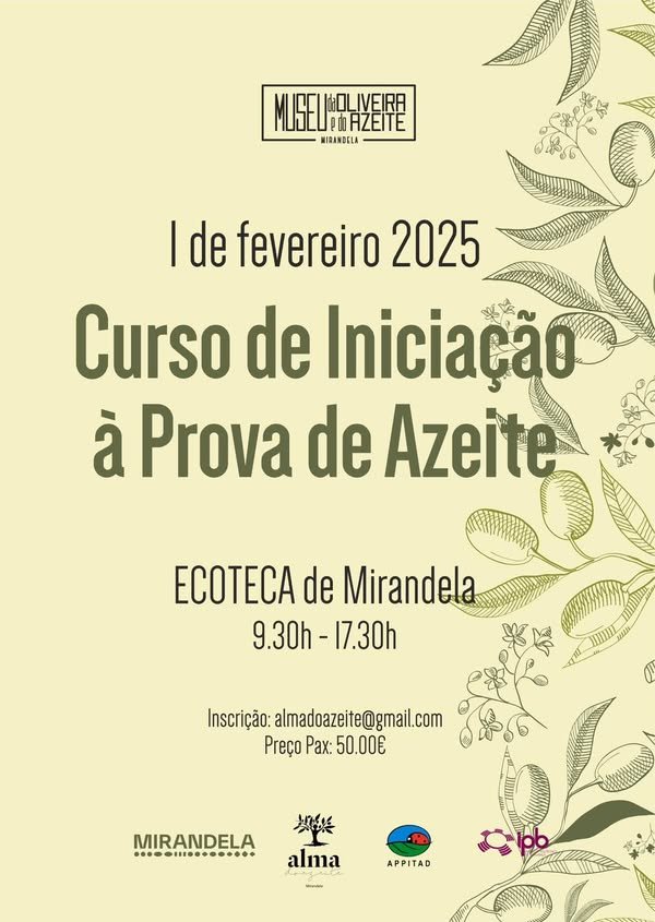 Curso de Iniciação à Prova de Azeite | Ecoteca
