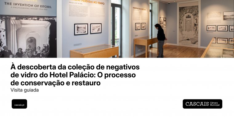 Visita guiada 'À descoberta da coleção de negativos de vidro do Hotel Palácio: O processo de conservação e restauro'