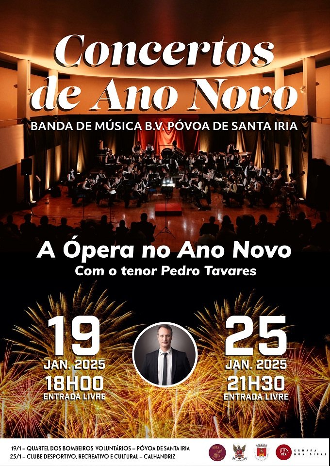 Concerto Ano Novo - Banda de Música Bombeiros Voluntários da Póvoa de Santa Iria