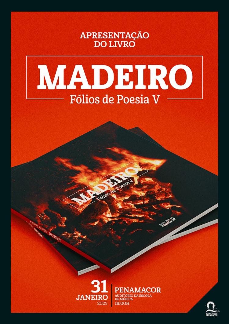 Apresentação do livro “Madeiro – Fólios de Poesia V”