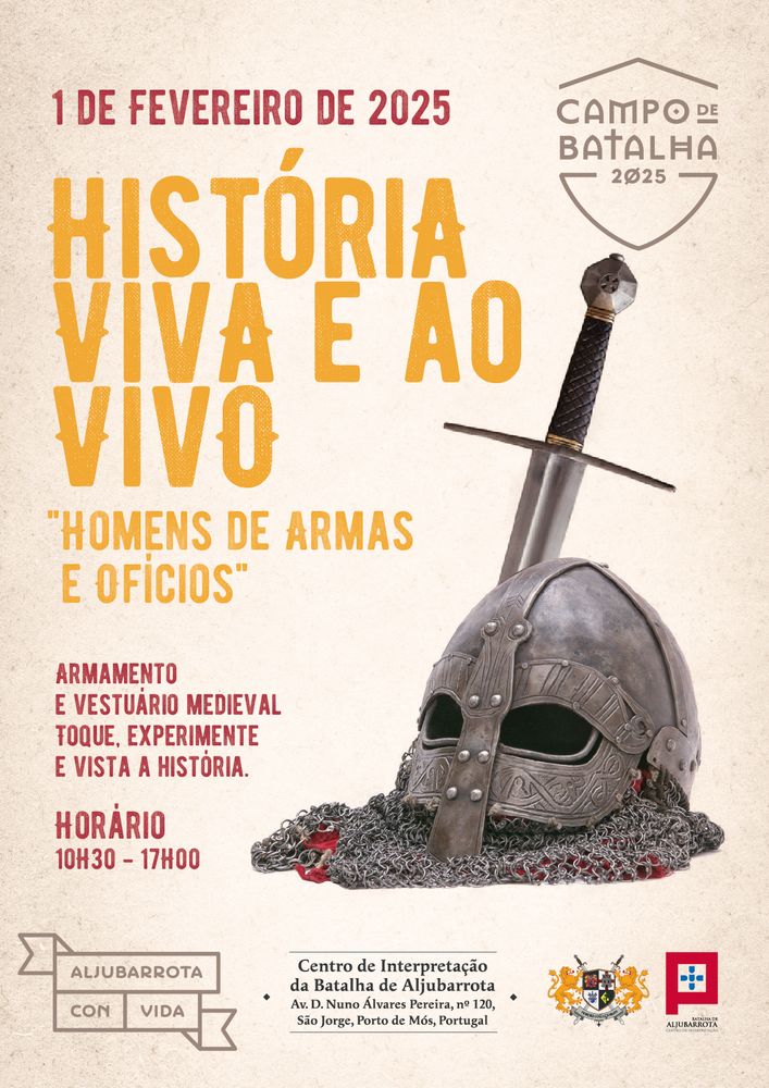 História Viva e ao Vivo 'Homens de Armas e Ofícios'