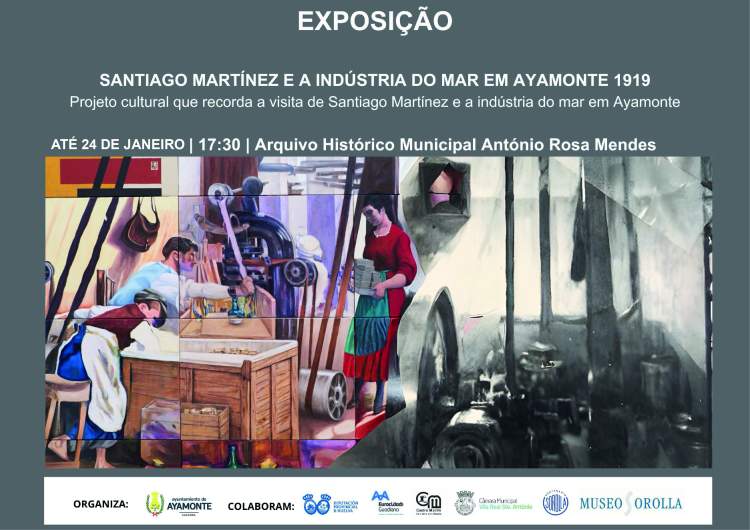 Exposição «Proyecto Artístico: La pintura social. La Industria del mar en Ayamonte – Eurocidade»