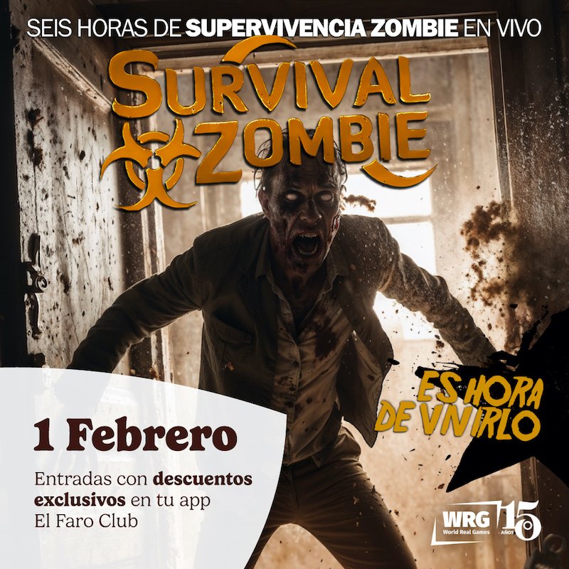 Supervivencia Zombie en vivo
