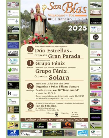FESTAS DE SAN BLAS EN VILAXOANE