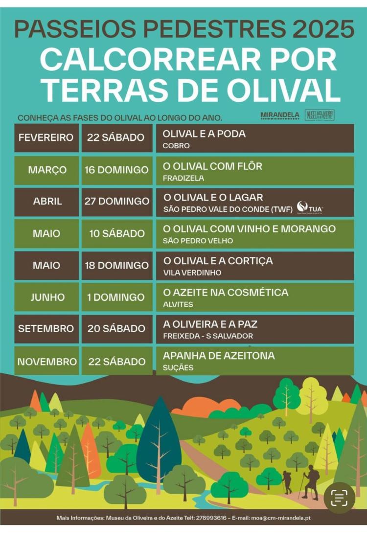 Passeios Pedestres 2025