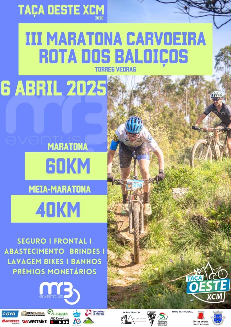 3.ª Maratona BTT Carvoeira | Rota dos Baloiços
