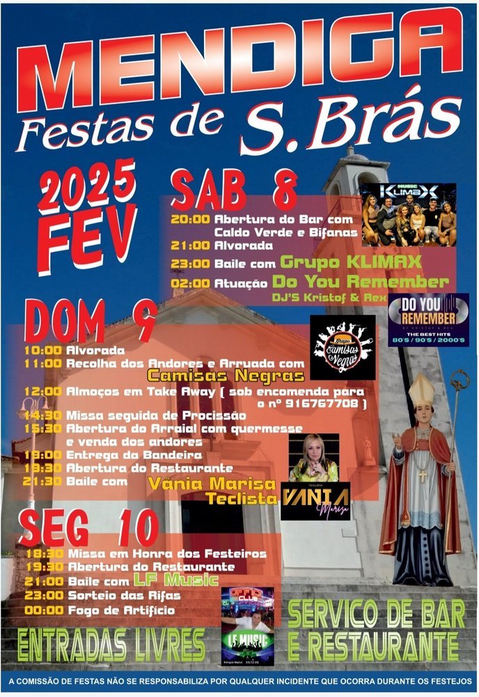 Festas de São Brás em Mendiga