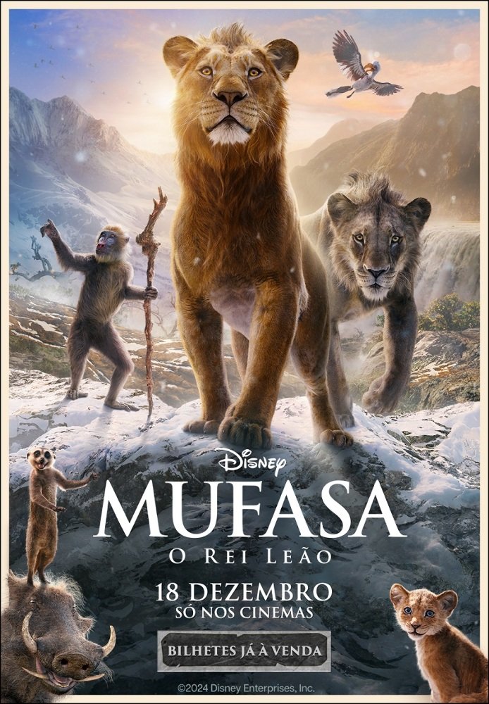 CINEMA INFANTIL - MUFASA: O REI LEÃO