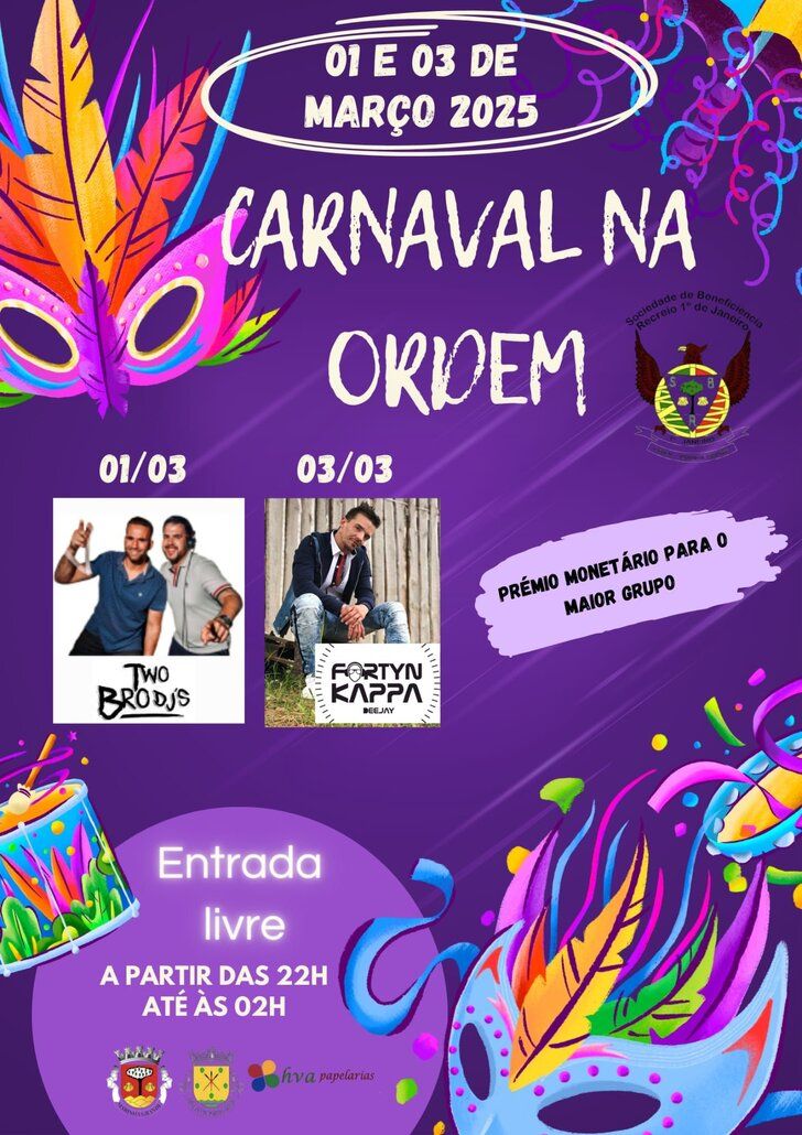 CARNAVAL NA ORDEM
