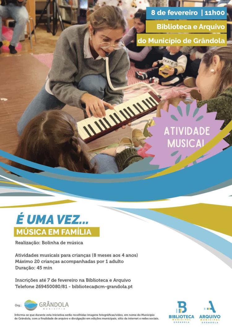 BIBLIOTECA | É uma Vez... Música em família