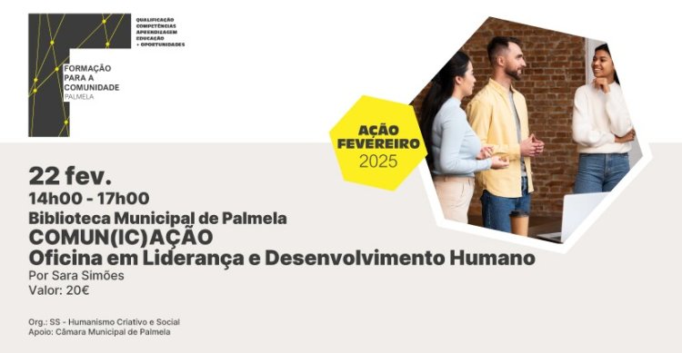 FORMAÇÃO PARA A COMUNIDADE: Comun(ic)ação - Oficina em Liderança e Desenvolvimento Humano