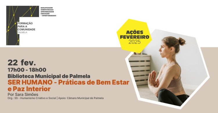 FORMAÇÃO PARA A COMUNIDADE: Ser Humano - Práticas de bem-estar e paz interior