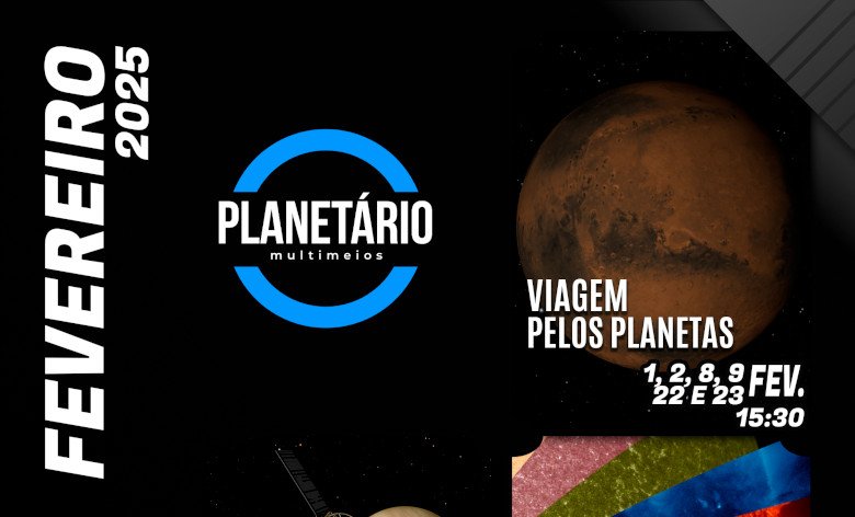 Sessões de Planetário | fevereiro