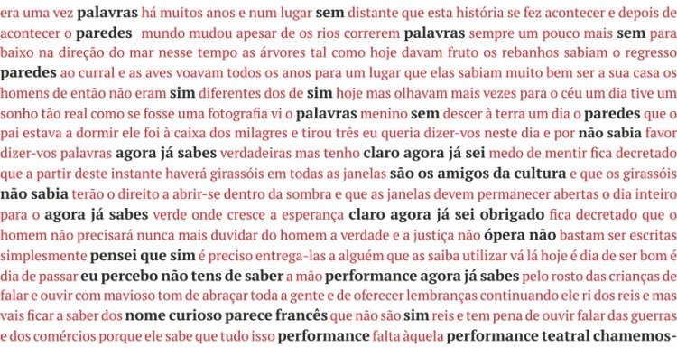 Palavras sem Paredes