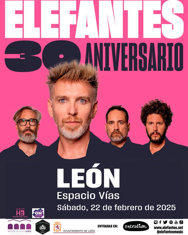 Elefantes. Espacio Vías