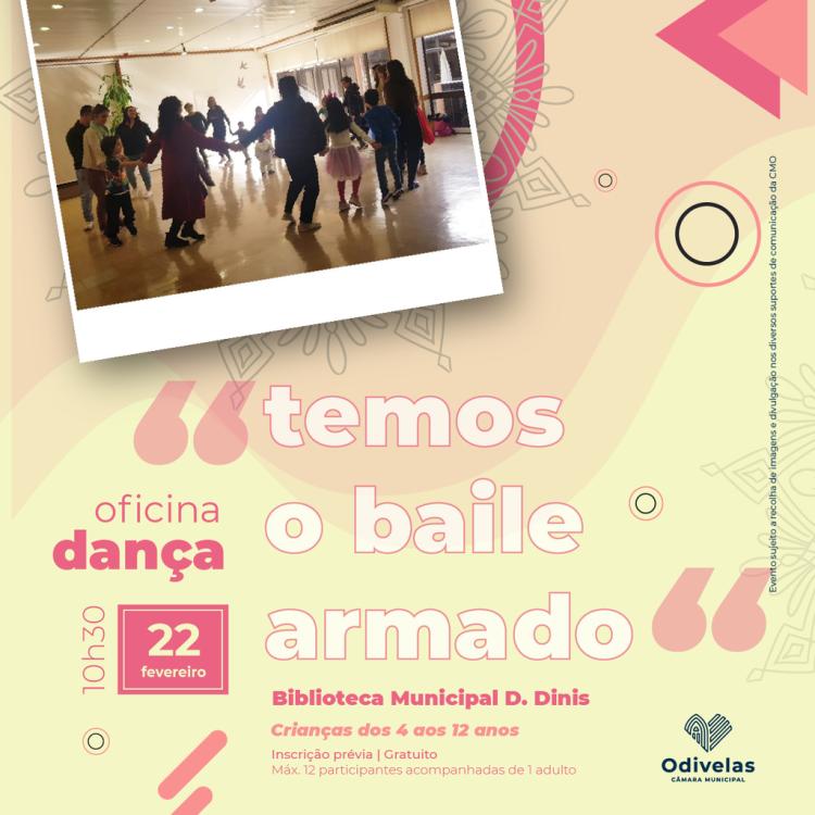 “TEMOS O BAILE ARMADO!” | Oficina de dança