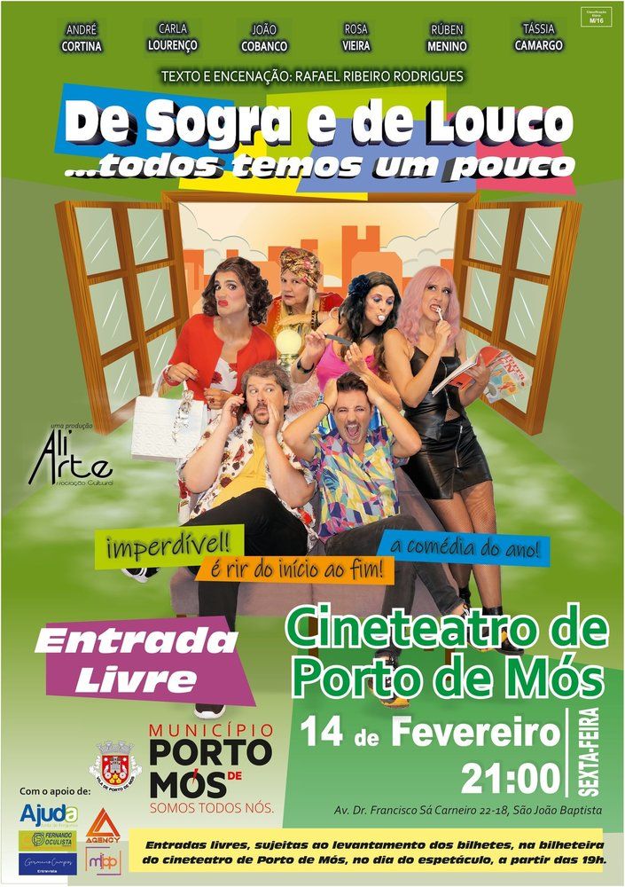 De sogra e de louco… todos temos um pouco - Teatremos Festival de Teatro