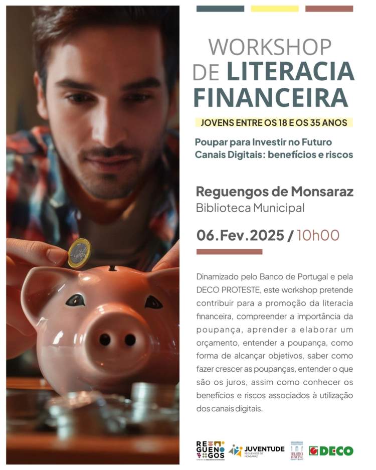 Workshop de Literacia Financeira em Reguengos de Monsaraz